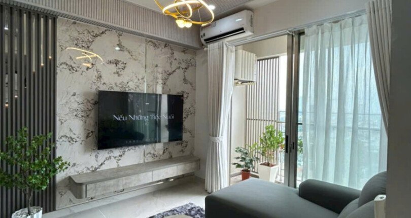 cho thue can ho midtown toa m7 3 810x430 - Cho thuê căn hộ Midtown Phú Mỹ Hưng. Tòa M7. Nhà đẹp diện tích 80m2-2 phòng-2wc- Nội thất như hình- Lầu cao- Giá 33 Triệu/Tháng