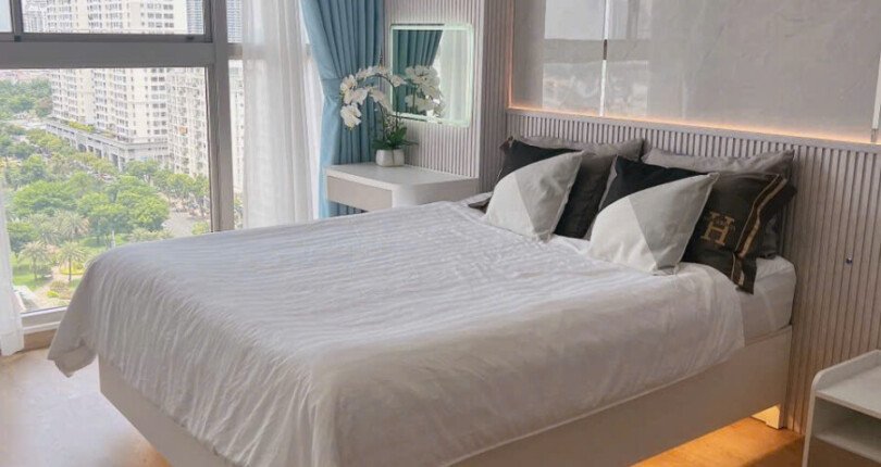 cho thue can ho midtown toa m7 5 810x430 - Cho thuê căn hộ Midtown Phú Mỹ Hưng. Tòa M7. Nhà đẹp diện tích 80m2-2 phòng-2wc- Nội thất như hình- Lầu cao- Giá 33 Triệu/Tháng