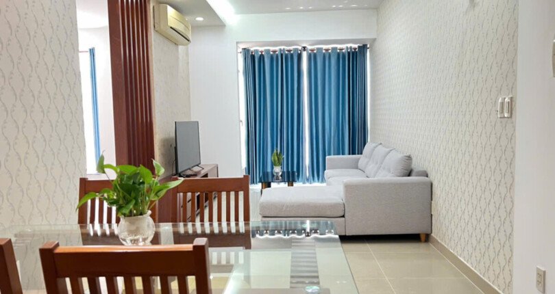 cho thue can ho sky garden 3 13 1 810x430 - Cho thuê căn hộ Sky Garden 3. DT 70m2 Thiết kế 2 Phòng ngủ-1 phòng làm việc- 2wc- Nội thất như hình- Giá 17 Triệu/Tháng