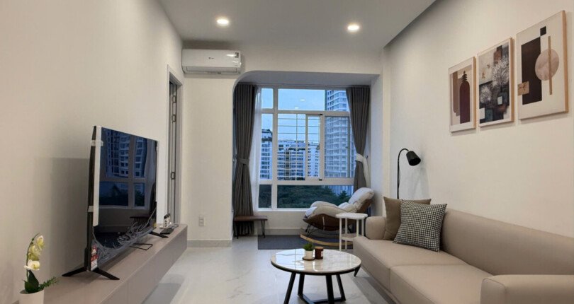 cho thue can ho sky garden 3 13 810x430 - Cho thuê căn hộ đẹp tại Sky Garden 3. DT 56m2 Nội thất mới xịn 100%- 2 Phòng ngủ-1wc- Giá thuê 19 Triệu/Tháng