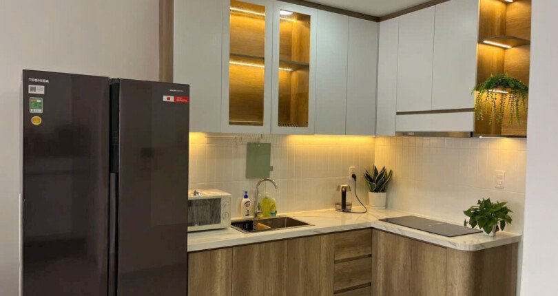 cho thue can ho sky garden 3 5 4 810x430 - Cho thuê căn hộ Sky Garden 3. DT 56m2 Thiết kế 2 Phòng ngủ-1wc- Nhà đẹp- Nội thất đầy đủ- Giá thuê 16 Triệu/Tháng