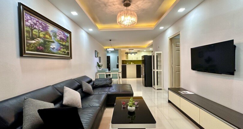 cho thue can ho sky garden 3 5 5 810x430 - Cho thuê căn góc Sky Garden 3. DT 74m2 Lầu cao- Nội thất đầy đủ- 2 phòng-2wc- View sông- Giá 18 Triệu/Tháng