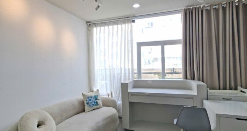 cho thue can hp skly garden 3 13 810x430 - Cho thuê căn hộ sân vườn Sky Garden 3. DT 100m2 Nhà có 2 phòng ngủ-2wc- 1 phòng đa năng- Nội thất đầy đủ- Giá 20 triệu/tháng