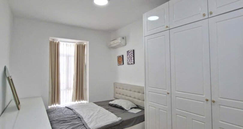 cho thue can hp skly garden 3 9 810x430 - Cho thuê căn hộ sân vườn Sky Garden 3. DT 100m2 Nhà có 2 phòng ngủ-2wc- 1 phòng đa năng- Nội thất đầy đủ- Giá 20 triệu/tháng