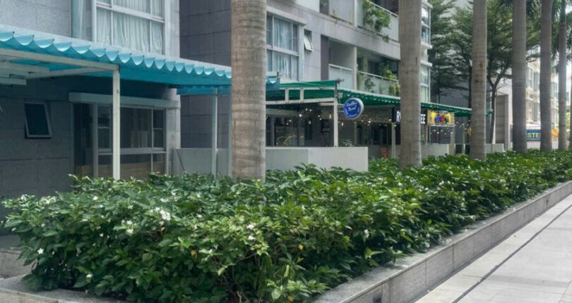 duong di bo truoc can ho 810x430 - Giá mua bán căn hộ Ground House tầng trệt chung cư Scenic Valley 1 t10/2025