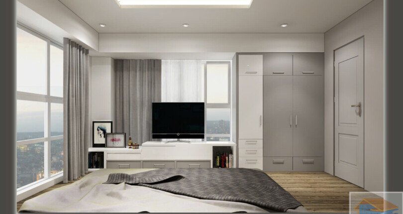 goc phong ngu va tu quan ao 810x430 - Giá mua bán căn hộ 3pn số 01 tòa L chung cư Happy Valley phường Tân Hưng T10/2025