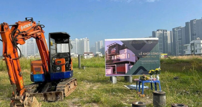 hinh anh mua ban dat nen lo b kdc thai son 1 nha be t10 2025 810x430 - Giá mua bán đất nền dãy B kdc Thái Sơn 1 Nhầ Bè T10/2025