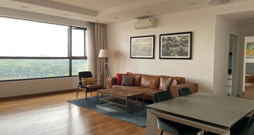 hinh anh phong khach va phong an can ho cho thue 810x430 - Giá cho thuê căn hộ 3pn tòa A chung cư The Panorama T10/2025