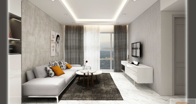 khong gian phong khach sang trong 1 810x430 - Giá mua bán căn hộ 3pn số 01 tòa L chung cư Happy Valley phường Tân Hưng T10/2025