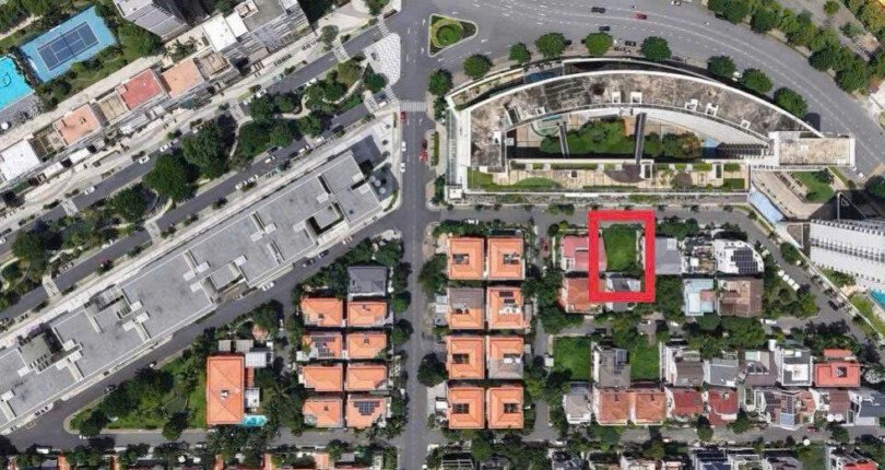 mat bang vi tri dat nen ban 810x430 - Giá mua bán đất nền đường Nội khu Nam Quang 2 Phú Mỹ Hưng T10/2025