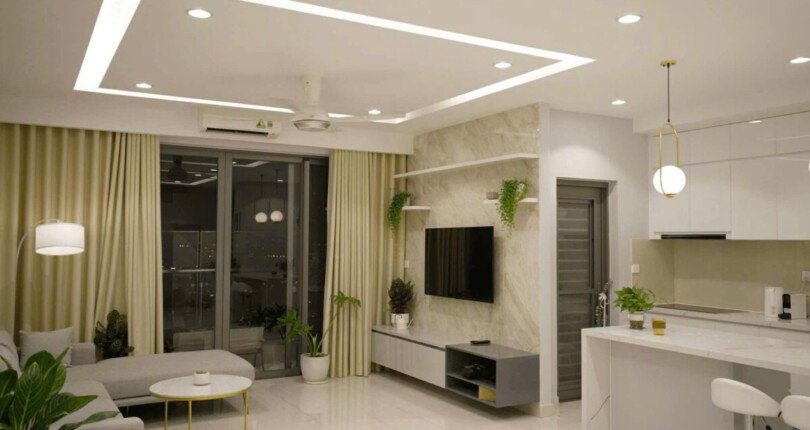 phong khach can ho ban 51 810x430 - Giá mua bán căn hộ 04 tòa C view sông chung cư Riverpark Premier phường Tân Hưng T10/2025
