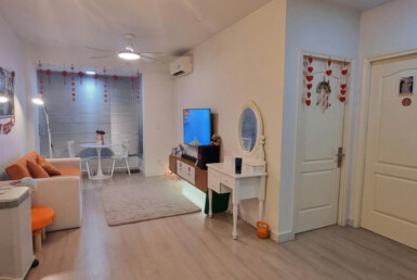 phong khach can ho ban 7 385x258 - Bán căn hộ 56m2, 02pn, chung cư Sky Garden 3, giá 4.350 tỷ, nhà đẹp, thích hợp đầu tư.