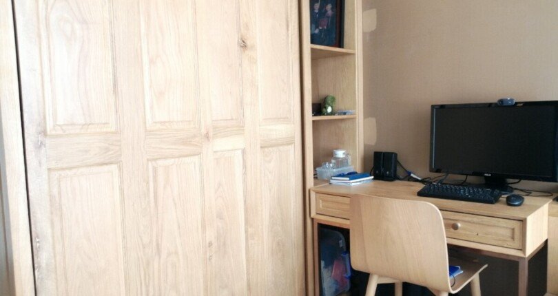 phong ngu can ho nho 810x430 - Bán căn hộ 77m2 chung cư Scenic Valley 1, giá 7.4 tỷ, nội thất đầy đủ, nhà đang trống xem nhà dễ.