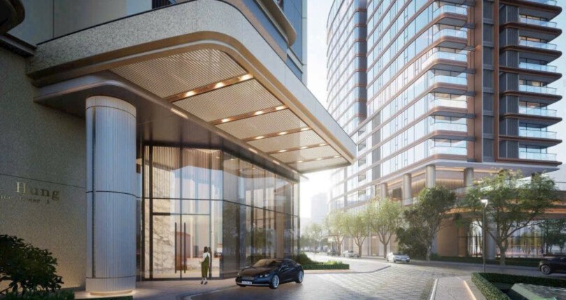 sanh le tan toa nha 810x430 - Giá mua bán căn hộ Penthouse 4pn tầng 24 chung cư The Regency Phú Mỹ Hưng T10/2025