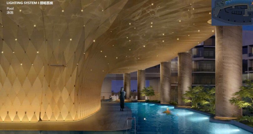 tien ich ho boi vo cuc noi khu 810x430 - Giá mua bán căn hộ Penthouse 4pn tầng 24 chung cư The Regency Phú Mỹ Hưng T10/2025
