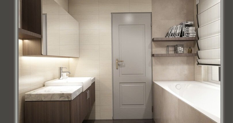 toilet phong ngu chinh 1 810x430 - Giá mua bán căn hộ 3pn số 01 tòa L chung cư Happy Valley phường Tân Hưng T10/2025