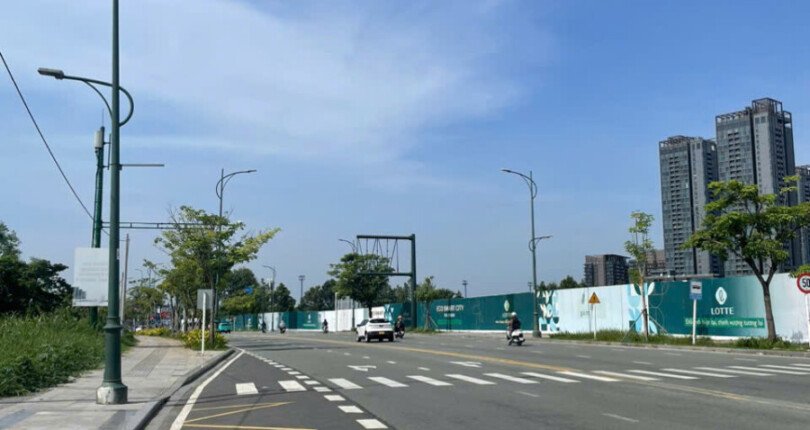 vi tri kdc mat duong to huu 810x430 - Giá mua bán căn hộ 6pn tòa B chung cư Eco Smart City Thủ Thiêm T11/2025