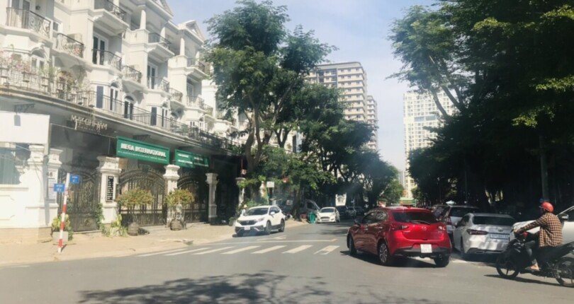 vi tri nha mat duong so 1 kdc cityland riverside phuong tan my 810x430 - Giá mua bán nhà phố nguyên căn mặt Đường số 1 kdc Cityland Riverside phường Tân Mỹ T10/2025