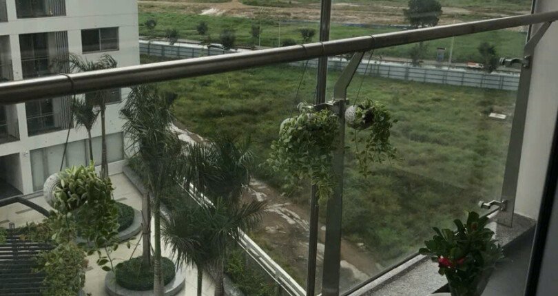 view ban cong can ho 810x430 - Giá mua bán căn hộ 2pn tòa nhà C chung cư Green Valley phường Tân Mỹ T10/2025