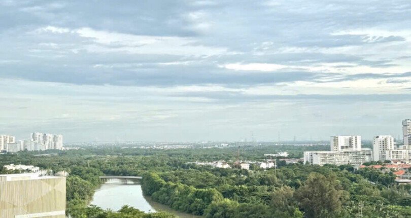 view can ho ban 3 810x430 - Bán căn hộ 71m2, chung cư Scenic Valley 1, giá 6.8 tỷ + 01 ô đậu xe ô tô, nhà đẹp.