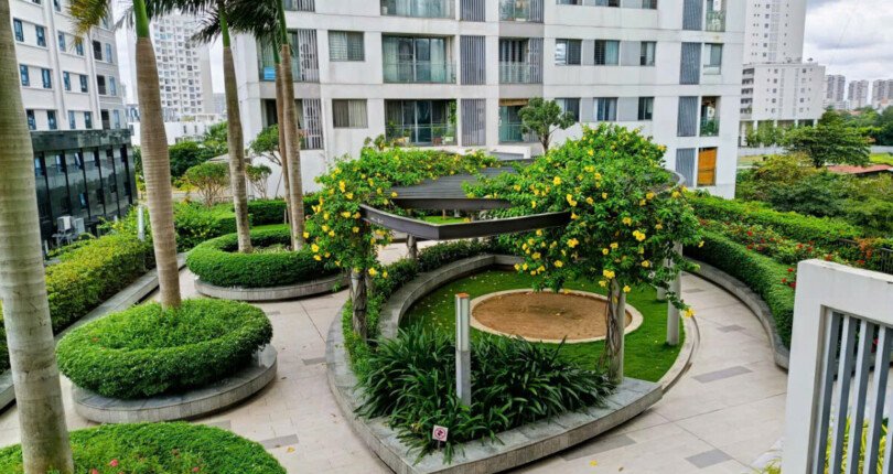 view can ho ban 7 810x430 - Bán căn hộ chung cư Green Valley , diện tích 118m2 + 12m2 ô đậu xe ô to, 03pn, giá 10.850 tỷ, đủ nội thất.