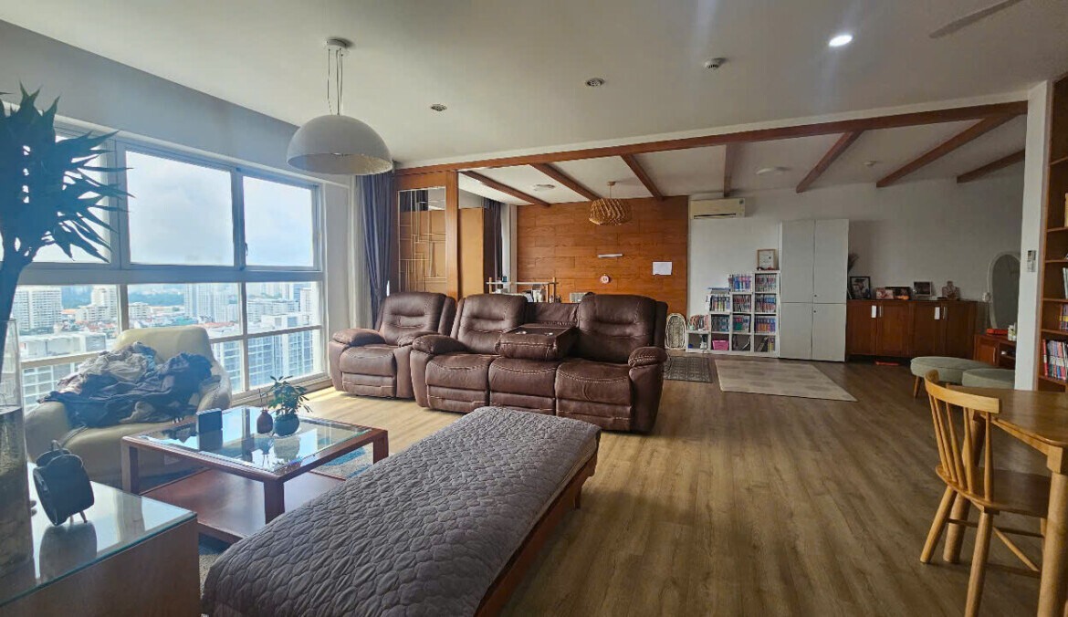 ban can ho happy valley 1 1170x676 - Bán căn hộ Happy Valley. DT 135m2 Thiết kế 3 Phòng-2wc- Nội thất đầy đủ- Đang cho thuê 31 triệu/tháng. Giá bán 11.6 Tỷ