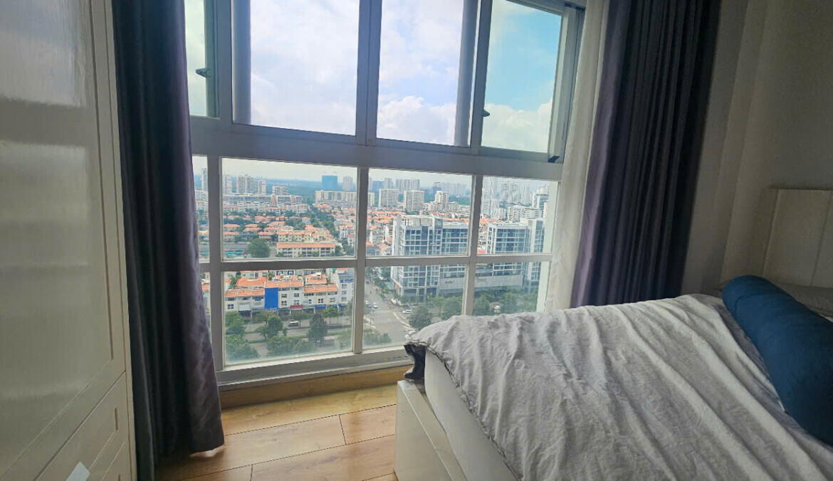 ban can ho happy valley 10 1170x676 - Bán căn hộ Happy Valley. DT 135m2 Thiết kế 3 Phòng-2wc- Nội thất đầy đủ- Đang cho thuê 31 triệu/tháng. Giá bán 11.6 Tỷ