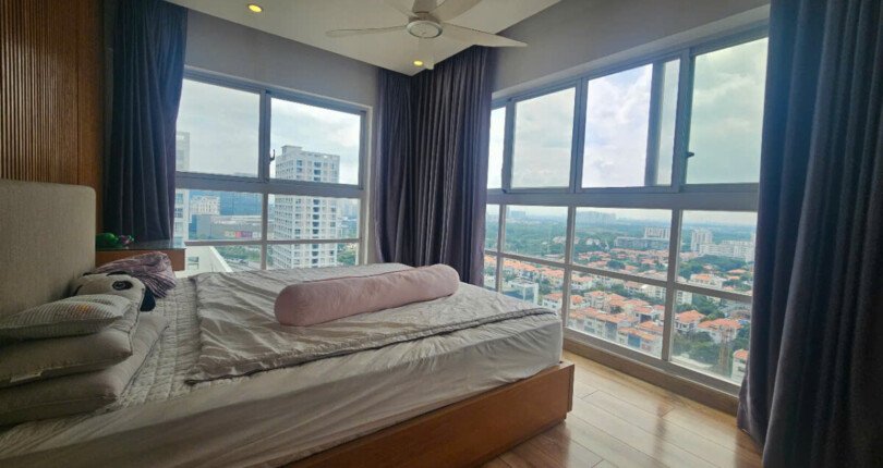 ban can ho happy valley 9 810x430 - Bán căn hộ Happy Valley. DT 135m2 Thiết kế 3 Phòng-2wc- Nội thất đầy đủ- Đang cho thuê 31 triệu/tháng. Giá bán 11.6 Tỷ