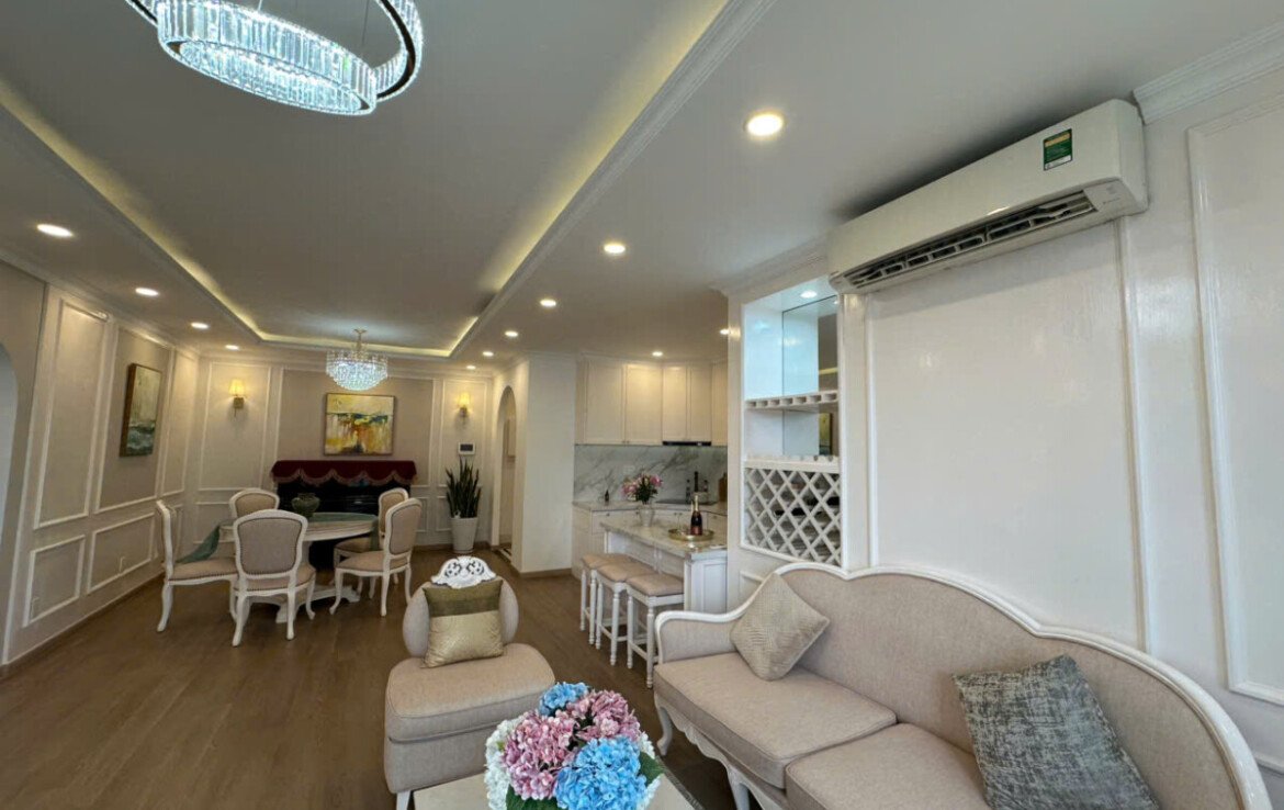 ban can ho riverpark residences 3 1170x738 - Bán căn hộ Riverpark Residences. DT 127m2 Nhà đẹp Nội thất mới 100%- thiết kế 3 Phòng-2wc- Giá bán 15 Tỷ