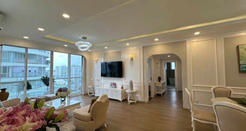 ban can ho riverpark residences 8 810x430 - Bán căn hộ Riverpark Residences. DT 127m2 Nhà đẹp Nội thất mới 100%- thiết kế 3 Phòng-2wc- Giá bán 15 Tỷ