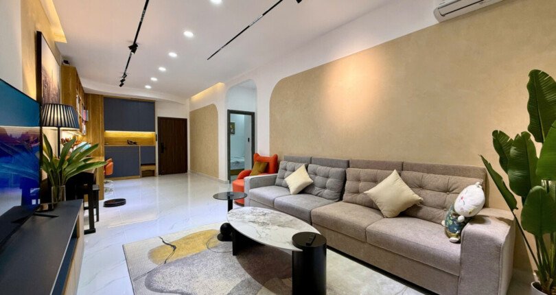 ban can ho sky garden 2 15 810x430 - Bán căn hộ có sân vườn tại Sky Garden 2. DT 150m2 Nội thất đẹp- mới- cao cấp- 3 Phòng ngủ-2wc- Giá 8.8 Tỷ
