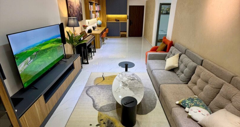 ban can ho sky garden 2 17 810x430 - Bán căn hộ có sân vườn tại Sky Garden 2. DT 150m2 Nội thất đẹp- mới- cao cấp- 3 Phòng ngủ-2wc- Giá 8.8 Tỷ