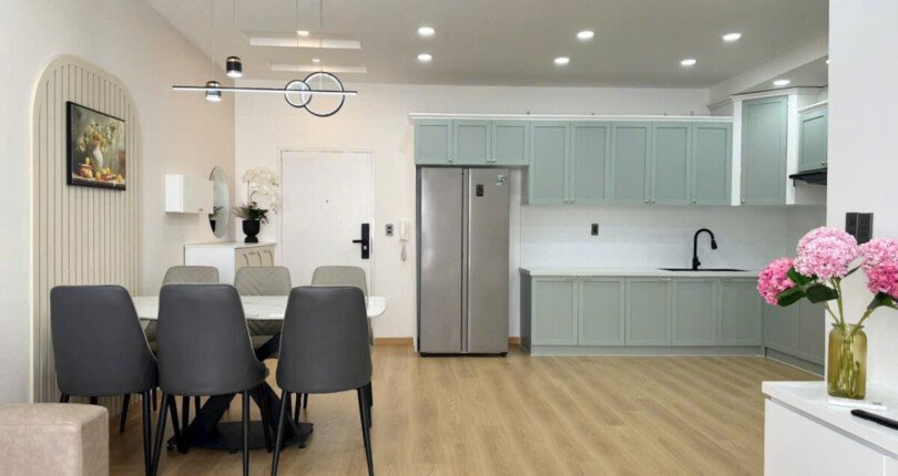 ban can ho sky garden 2 5 2 810x430 - Bán căn góc Sky Garden 2. DT 91m2 Lầu cao- thiết kế 3 Phòng ngủ-2wc- Nội thất mới đầy đủ như hình- Giá bán 6.8 Tỷ (TL)