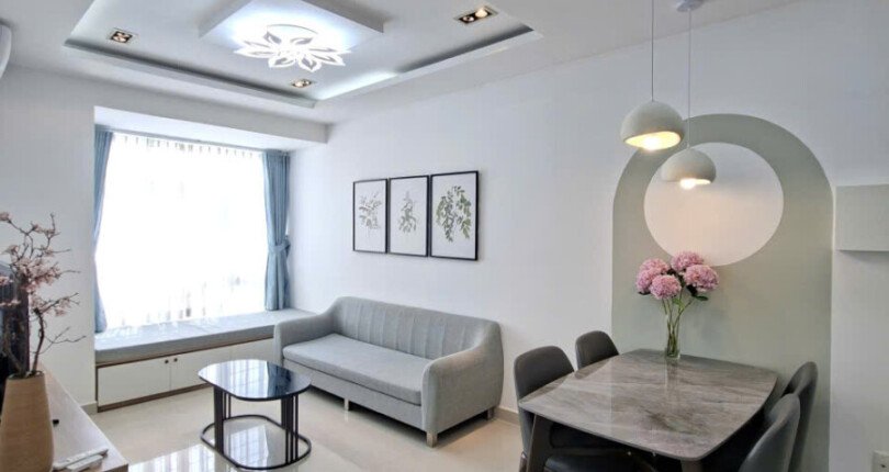 ban can ho sky garden 3 13 2 810x430 - Cho thuê căn góc Sky Garden 3. DT 72m2 Nhà đẹp- Lầu cao- View hồ bơi- 3 Phòng ngủ-2wc- Nội thất mới- Giá 23 Triệu/Tháng