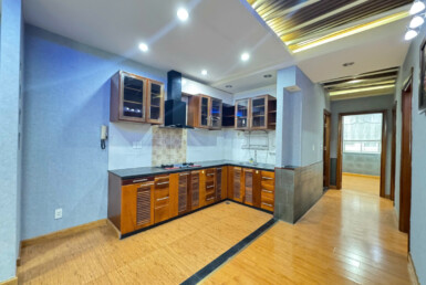 bep can ho ban 13 385x258 - Cho thuê căn góc, 91m2, chung cư Sky Garden 1, 03pn, giá 17tr/tháng, nội thất đầy đủ.