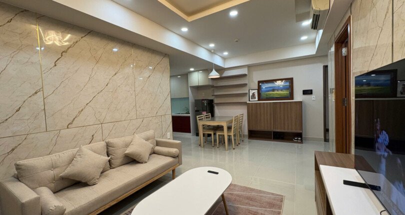 cho thue can ho hung phuc 1 4 810x430 - Cho thuê căn hộ Hưng Phúc 1. DT 77m2 Nhà rất đẹp- View biệt thự- Lầu cao không ồn- 2 Phòng ngủ-2wc Giá thuê 20 Triệu/Tháng