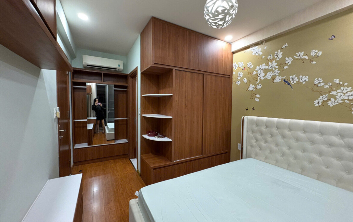 cho thue can ho hung phuc 1 7 1170x738 - Cho thuê căn hộ Hưng Phúc 1. DT 77m2 Nhà rất đẹp- View biệt thự- Lầu cao không ồn- 2 Phòng ngủ-2wc Giá thuê 20 Triệu/Tháng