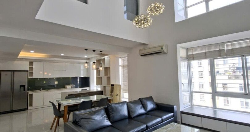 cho thue can ho penthouse sky garden 3 2 810x430 - Cho thuê Penthouse Sky Garden 3. DT 200m2 Thiết kế 3 Phòng ngủ-3wc- Nội thất đầy đủ- Giá thuê 1.600 USD/Tháng