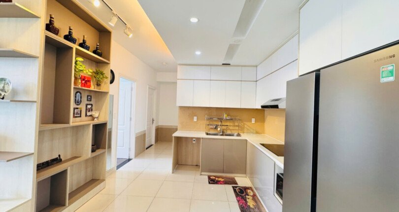 cho thue can ho sky 4 810x430 - Cho thuê căn hộ Sky Garden 2. Căn góc 91m2 Thiết kế 2 Phòng ngủ-2wc- Nội thất mới- View hồ bơi- Giá 22 Triệu/Tháng