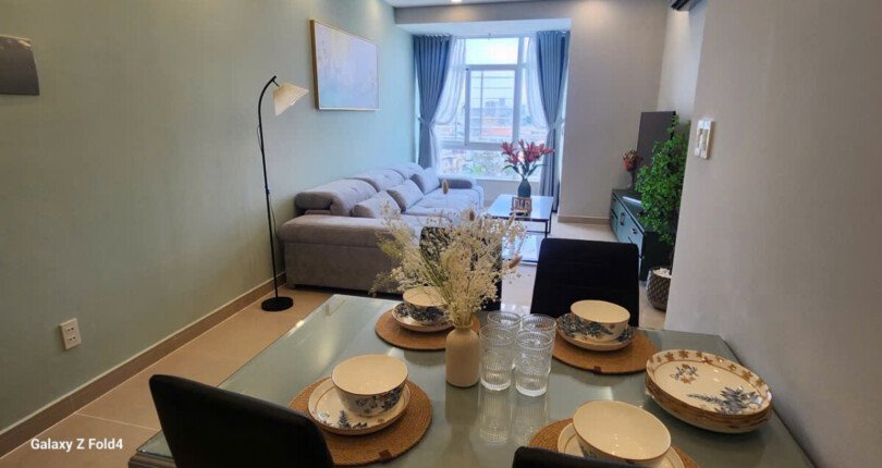 cho thue sky garden 3 6 810x430 - Cho thuê căn hộ Sky Garden 3. DT 70m2 Nhà đẹp- View quận 1- Nội thất mới 100%- thiết kế 2 Phòng-2wc- Giá 19 Triệu/Tháng