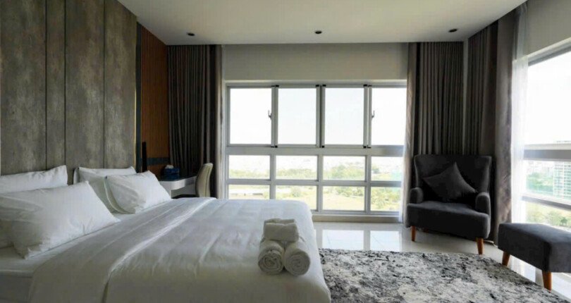 goc phong ngu chinh 810x430 - Giá cho thuê căn hộ 3pn tòa M chung cư Happy Valley phường Tân Hưng T11/2025