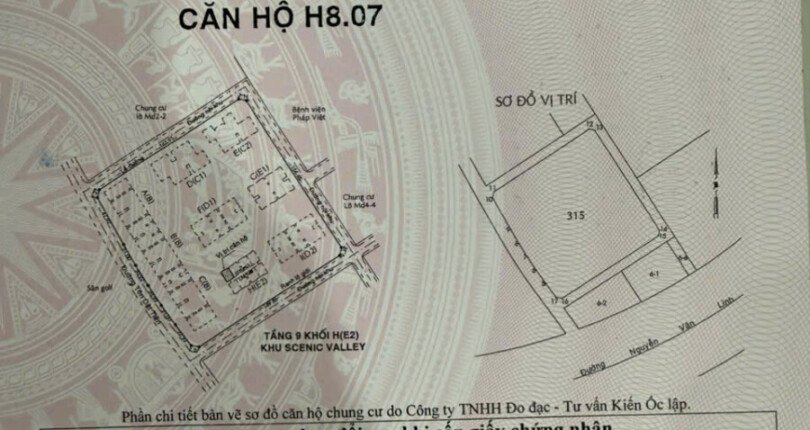 hinh anh phap ly so hong nha ban 810x430 - Giá mua bán căn hộ 2pn 77m2 tòa H chung cư Scenic Valley 1 phường Tân Mỹ T11/2025