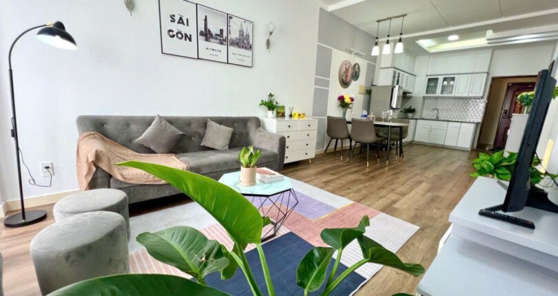 hinh anh phong khach can ho can ban 4 810x430 - Cho thuê nhanh căn hộ 71m, chung cư Sky Garden 2, 02pn, giá 16tr/tháng, nội thất đầy đủ.