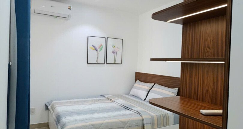 hinh anh phong ngu can ho can ban 3 810x430 - Cho thuê căn hộ chung cư Sky Garden 3, 02pn, giá 16tr/tháng, nội thất đầy đủ, xem nhà dễ.