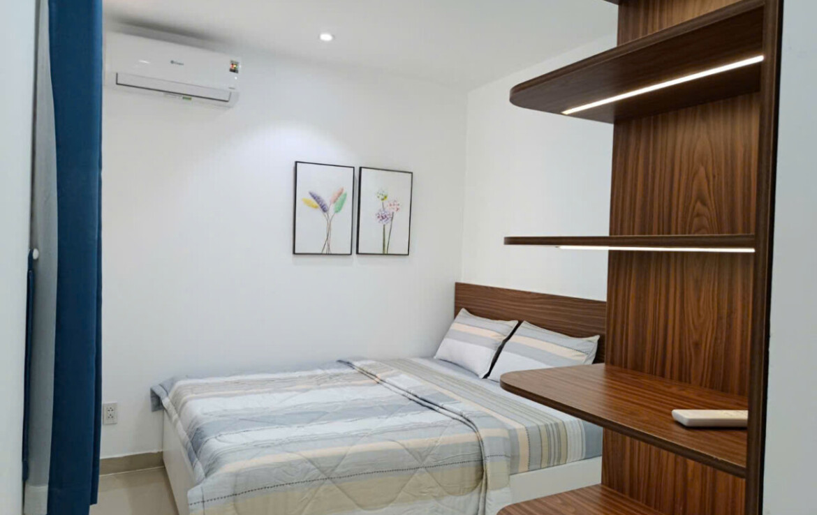 hinh anh phong ngu can ho can ban 5 1170x738 - Cho thuê căn hộ chung cư Sky Garden 3, 02pn, giá 16tr/tháng, nội thất đầy đủ, xem nhà dễ.