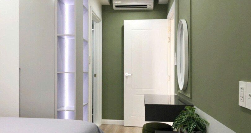 hinh anh phong ngu phu 810x430 - Giá mua bán căn hộ 2pn view biệt thự có ô xe chung cư Hưng Phúc Happy Residence t12/2025