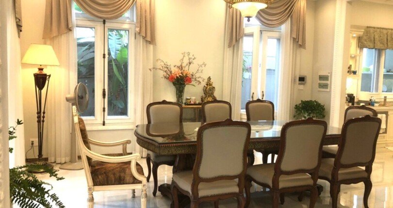 khong gian phong an sang trong 810x430 - Giá mua bán nhà Biệt thự đơn lập nguyên căn có hồ bơi Nội khu Nam Thiên 3 phường Tân Hưng T11/2025