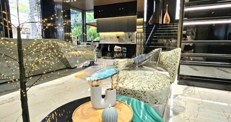 khong gian phong khach tang tret nha biet thu ban 1 810x430 - Giá mua bán nhà Biệt thự nguyên căn đường Nguyễn Đổng Chi Khu Hưng Thái 2 phường Tân Hưng T11/2025