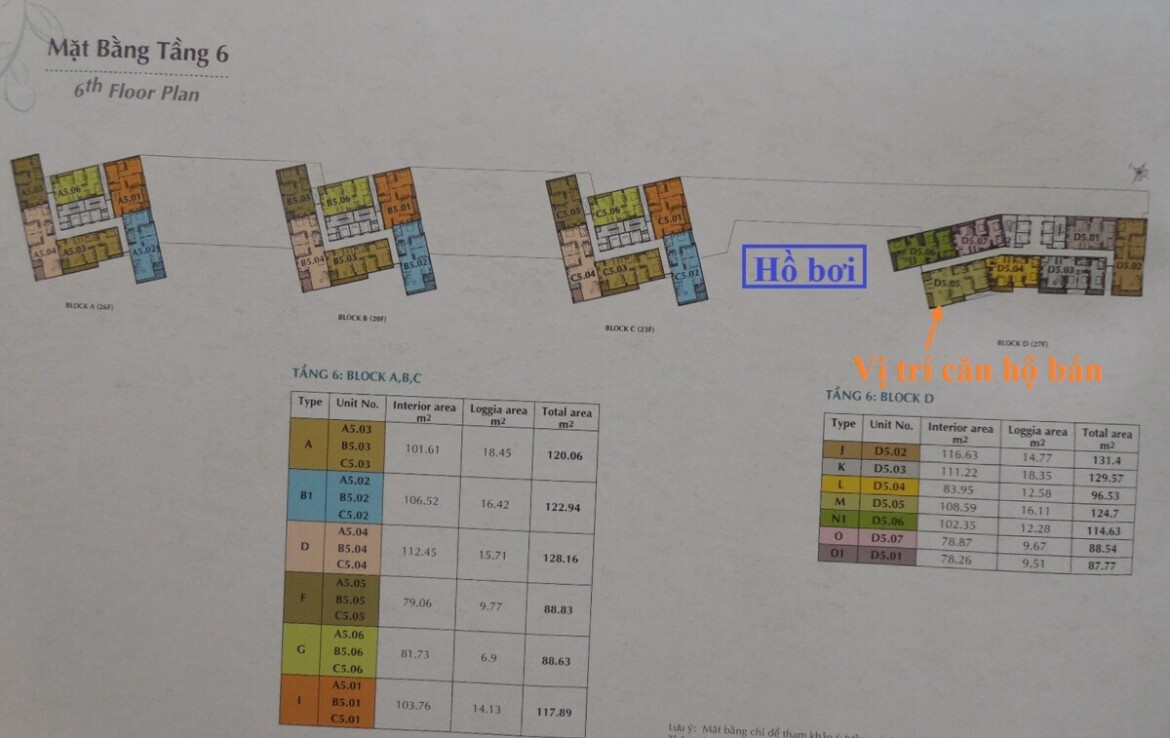 mat bang vi tri can ho ban 1170x738 - Giá mua bán căn hộ 3pn số 05 tòa D chung cư Green Valley phường Tân Mỹ T11/2025