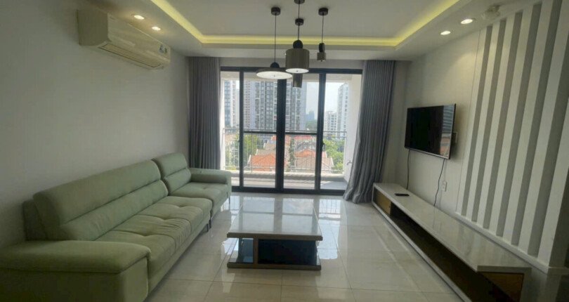 phong khach can ho ban 46 810x430 - Giá mua bán căn hộ 3pn - 110m2 chung cư Nam Phúc Le Jardin phường Tân Mỹ